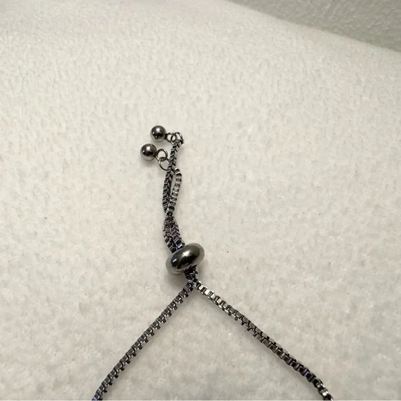 Swarovski Crystal bracelet in stainless steel - Picture 3 of 4